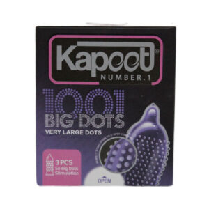 کاندوم کاپوت مدل BIG DOTS بسته 3 عددی