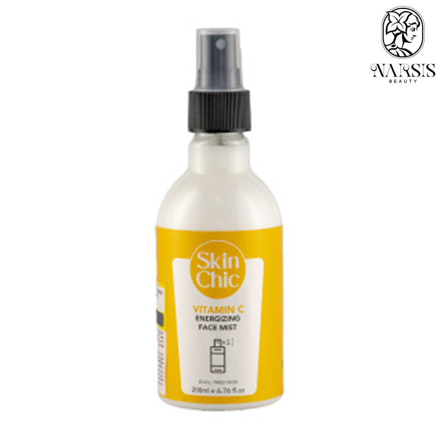 فیس میست انرژی بخش صورت اسکین شیک حاوی ویتامین C حجم 200 میلی لیتر