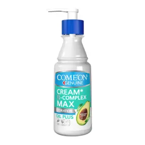 کرم مرطوب کننده پمپی کامان ب کمپلکس آووکادو کامان 200 میل | COMEON Cream B-Complex 200ml