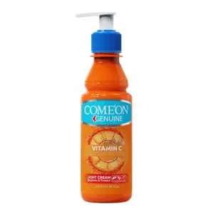 کرم مرطوب کننده ویتامین سی کامان (نارنجی) 250 میل | COMEON Vitamin C Moisturizing Cream