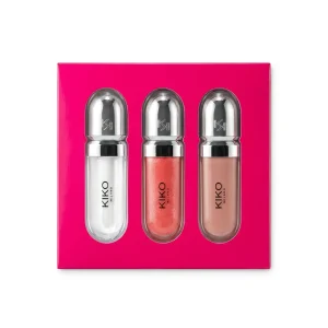 خرید پک لیپ گلاس کیکو میلانو Glossy | مجموعه 3 عددی 3D Hydra Lipgloss
