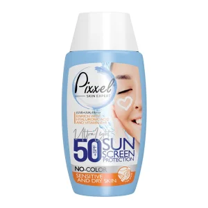 ضد آفتاب بیرنگ پیکسل SPF50 | مناسب پوست خشک و حساس با آبرسانی بالا
