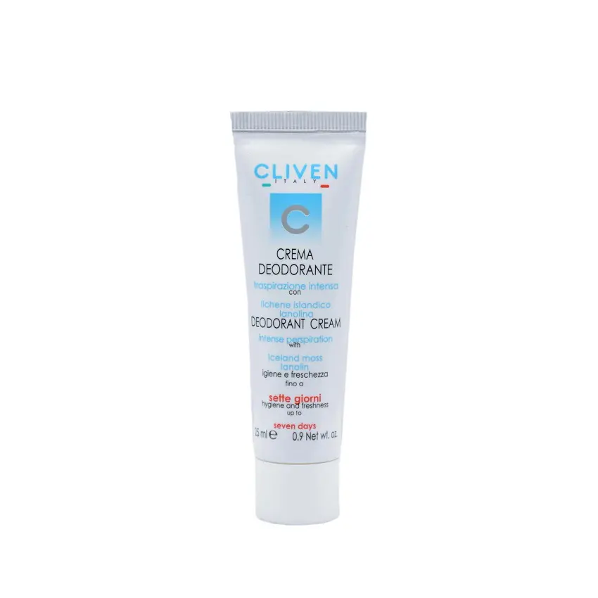 خرید کرم دئودورانت کلیون 7 Days اصل ایتالیا | Cliven Deodorant Cream ضد بوی تعریق تا 7 روز