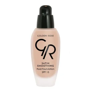 کرم پودر ساتین گلدن رز شماره 23 | پوشش طبیعی با SPF15
