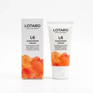 کرم ضد آفتاب لوتارو مناسب پوست های دارای چروک سطحی L6 SPF50